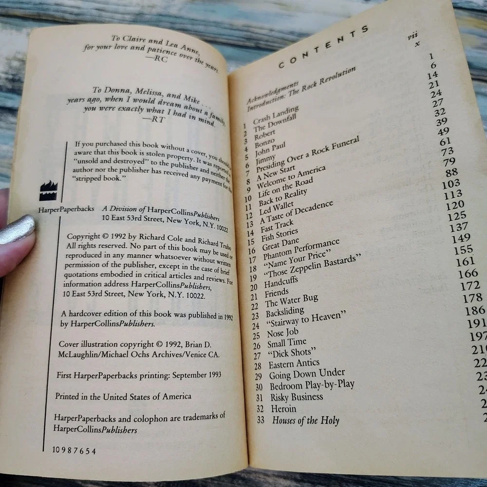 Vintage Book stairway heaven